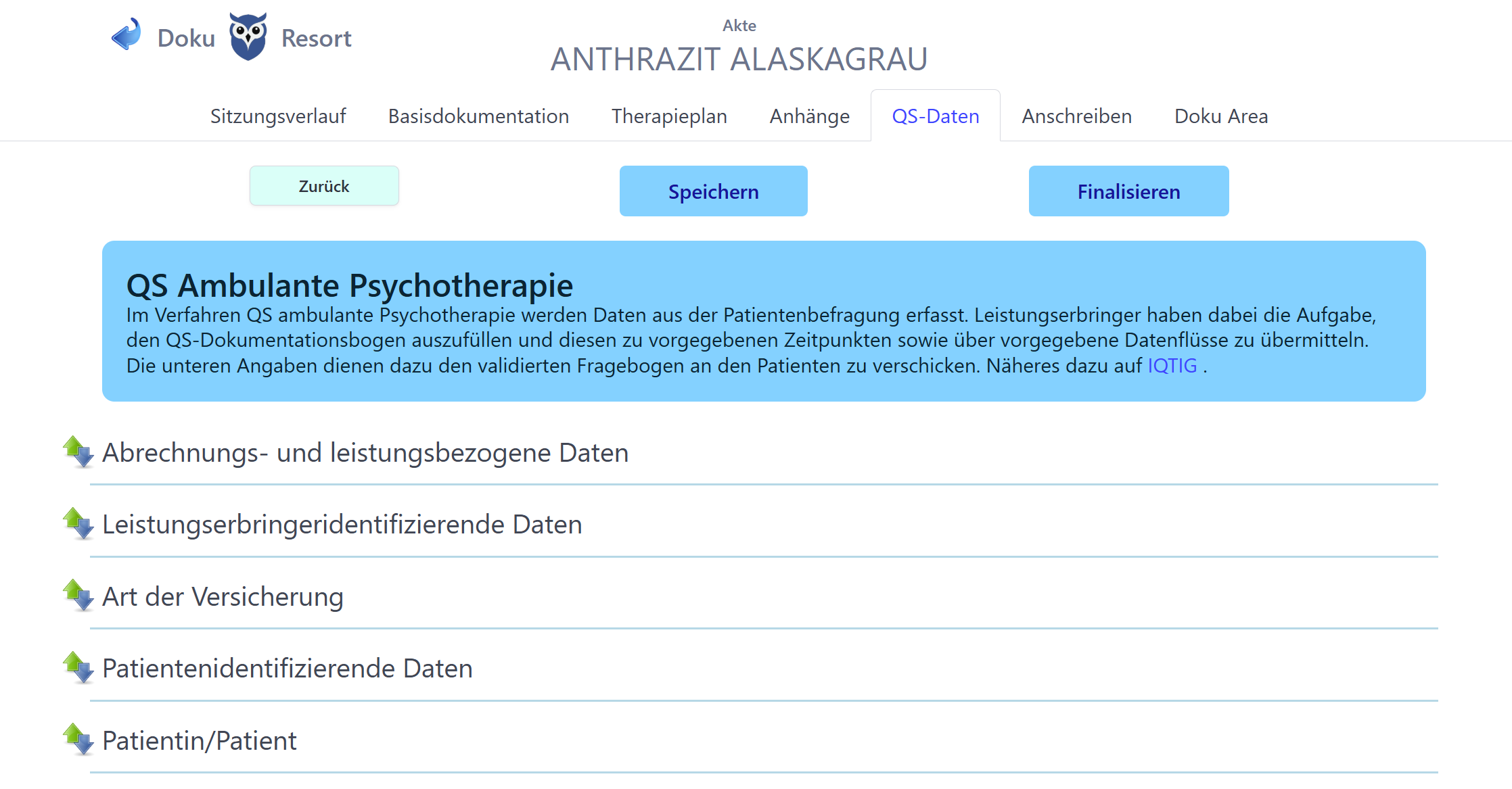 QS-Daten Papsy